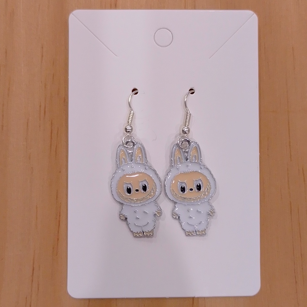 *2/$20* Labubu The Monster Doll Dangle Dangling Earrings Sparkle Jewelry